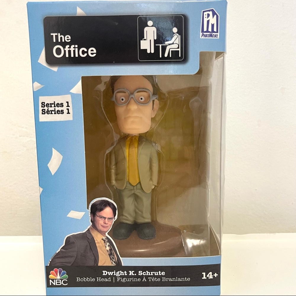 The Office, Dwight Schrute, Bobble Head, Figurine, Unopened, Series 1